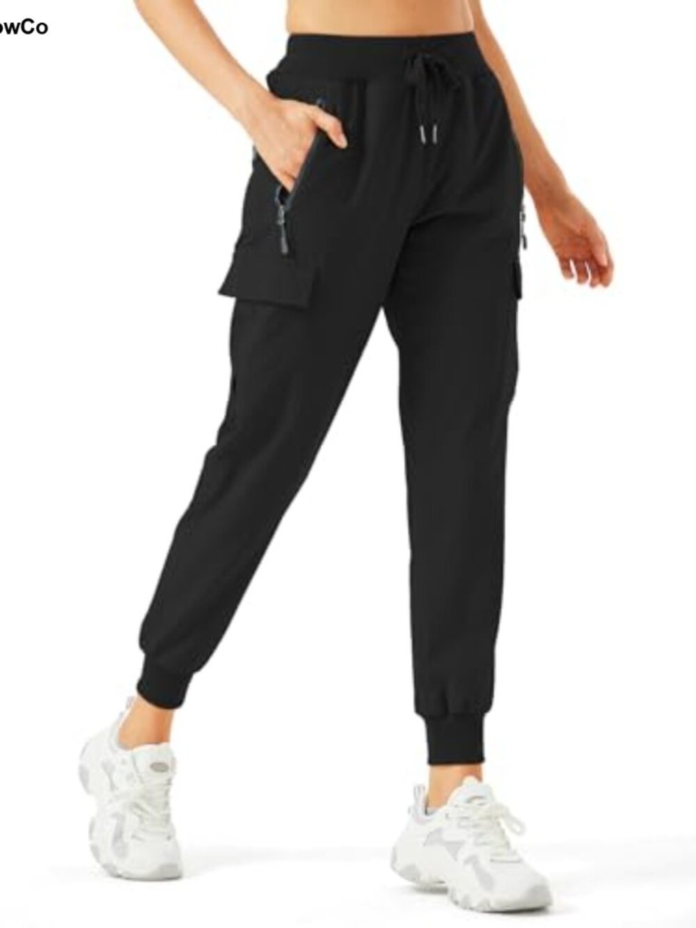 Women's Cargo Joggers Lightweight Quick Dry Water Resistant Hiking Pants 5